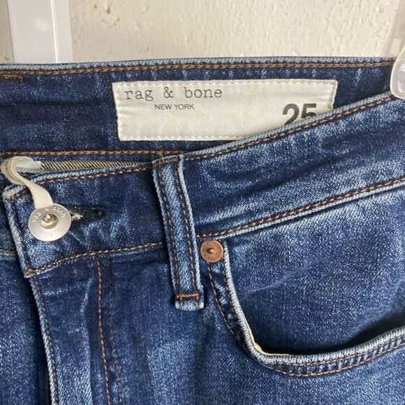 #513  RAG & BONE Casey High-Rise Jeans - Picture 4 of 7